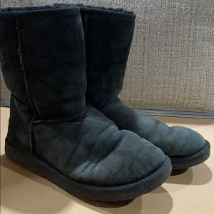 Black Ugg boots